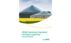 PRISM - Membrane Separators for Biogas Upgrading Brochure