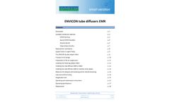 ENVICON Tube Diffusers EMR - Data Sheet