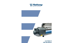 Flottweg Tricanters for the Palm Oil Industry - Applications Note