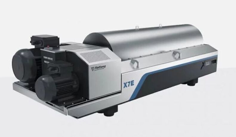 Flottweg - Model X-Series - Decanter Centrifuges for Sludge Dewatering in Sewage Treatment Plants