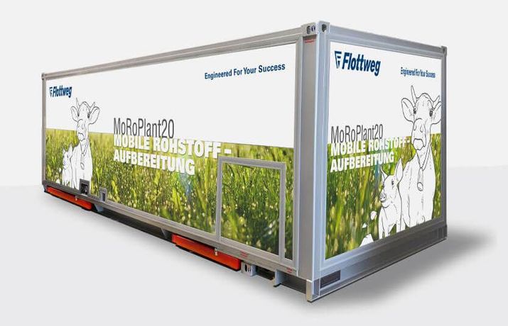 MoRoPlant - Model 20, 20+ and 40 - Mobile Container System for Liquid Manure Separation