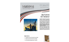 Gas Turbines - HRSGs CO - Oxidation Catalys - Brochure
