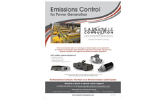Emissions Control for Power Generation - Brochure