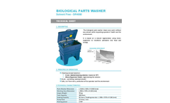 Model SR4000 - Biological Parts Washer Brochure