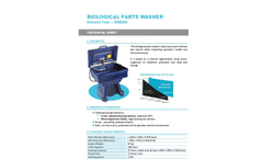 Model SR5000 - Biological Parts Washer Brochure