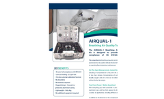 a1-cbiss - AIRQUAL-1 - Breathing Air Quality Test Kit Datasheet