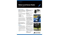 Kisters HyQuant - Model L - Water Radar Level Sensor - Brochure