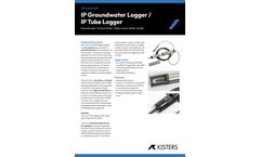 Kisters - Model iLevel-GW - IP Groundwater Logger - IP Tube Logger - Brochure