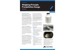 Kisters - Model PreciBal - Weighing Principle Precipitation Gauge- Brochure