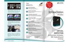 Kisters - Version 3DViewStation VR Edition - Virtual Reality Software - Brochure