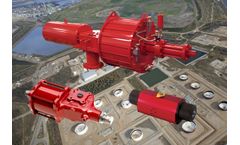 Rotork pneumatic actuators installed on Canadian well pads