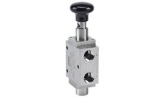 Midland-ACS - Model 3/2 and 5/2 - 1600 Series Pad Operated (Push Pull) / Pad Operated (Push Pull) Detented Spool Valves