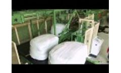 Rotowrap TT - Loading & Unloading System - Waste Bale Wrapper Wrapping Technology by PTF Häusser 015 - Video