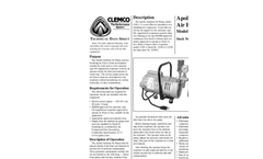 Model CAP-1 - Ambient Air Pump Brochure