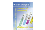Water Analysis - Reagents for Photometry Flyer