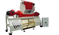 Evashred - Model EV110E - Shredder for Tyres or E-Scrap or Paper or Plastic of Fabric or Wood or Food Waste