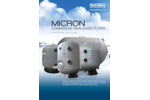Waterco - Model Micron - Top Mount Media Filter - Brochure
