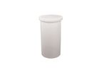 Cannon-Water - Model P10-C - 10 Gallon Polyethylene Straight Tank With Cover (Natural Color)