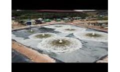 Wastewater Floating Aerators - Video