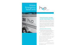 Mobile Emergency Relief Units Technical Sheet