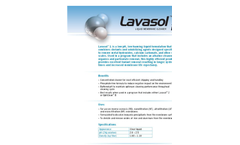 Lavasol 1 (Low Ph) Liquid Membrane Cleaner Brochure