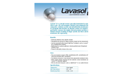 Lavasol 5 (Low Ph, Sillica) Liquid Membrane Cleaner Brochure