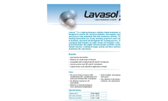 Lavasol 7 (High Performance Alkaline) Liquid Membrane Cleaner Brochure