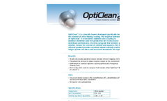 OptiClean S (Low Ph, Sillica) Powder Membrane Cleaner Brochure