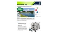 Aquashade - Model Plus - Aquatic Plant Growth Control - Brochure