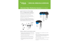Model IHS12-D4 - Whole Home Integrated UV Water Treatment System Brochure