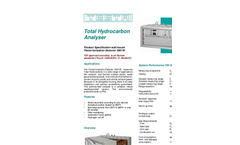 Testa - Model FID 3001W - Stationary Total Hydrocarbon Analyser Data Sheet