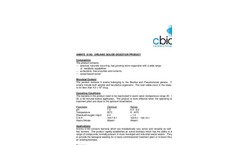 Amnite - S150L - Organic Solids Digestion Product Data Sheet