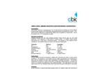 Amnite N2500 - Ammonia and Nitrite Oxidation Product - MSDS