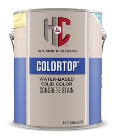 H&C Colortop - Water-Based Solid Color Concrete Stain Coatings