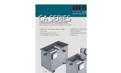 CA Series Condensate Separators Brochure