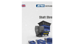 Arno Shred - Model SS - Single Shaft Shredder Brochure