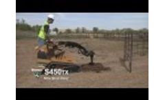 Mini Skid Steer - S450TX w/ Auger Video