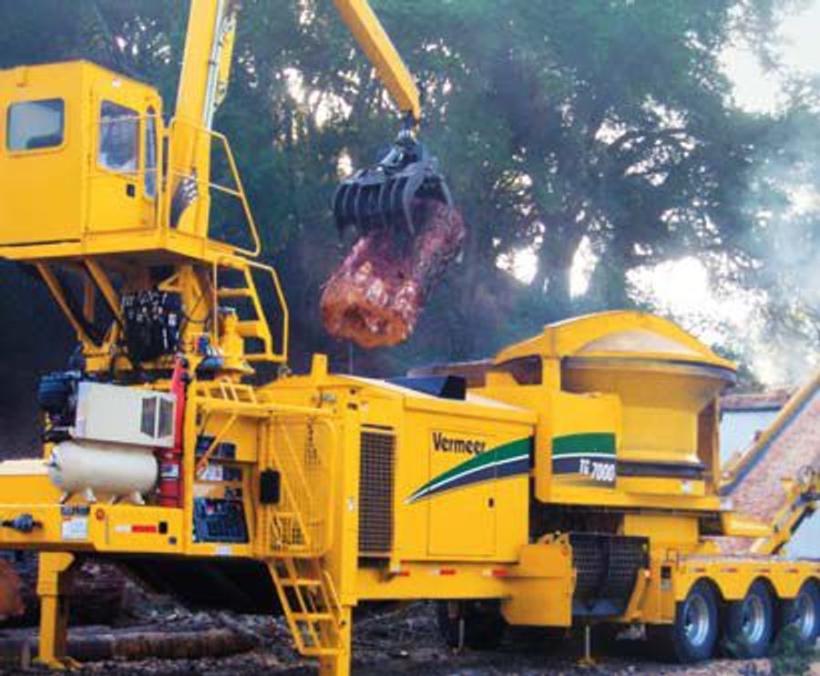 Vermeer TG7000 Tier 2 Tub Grinders Tub Grinder By Vermeer