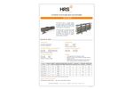 HRS - Model MI Series - Hygienic Multitube Heat Exchanger - Brochure