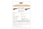 HRS - Model SI Series - Double Tubeplate Industrial Heat Exchangers - Brochure