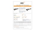 HRS - Model SH Series - Double Tubeplate Hygienic Heat Exchangers - Brochure