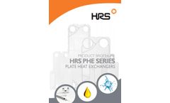 HRS PHE Series - Plate Heat Exchangers - Brochure
