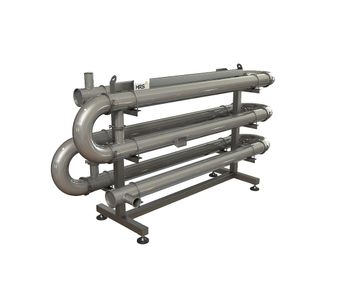 HRS - Model MR Series - Hygienic Multitube Heat Exchangers With Removable Tubes
