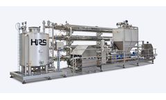 HRS - Model Unicus Series - Reciprocating Scraped Surface Heat Exchanger