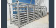 Industrial Double Tube Heat Exchangers With Removable Tube