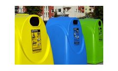 Model GFA and GFB - Fibreglass Recycling Containers