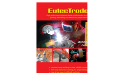 Eutectrode Manual Metal Arc Electrodes Brochure