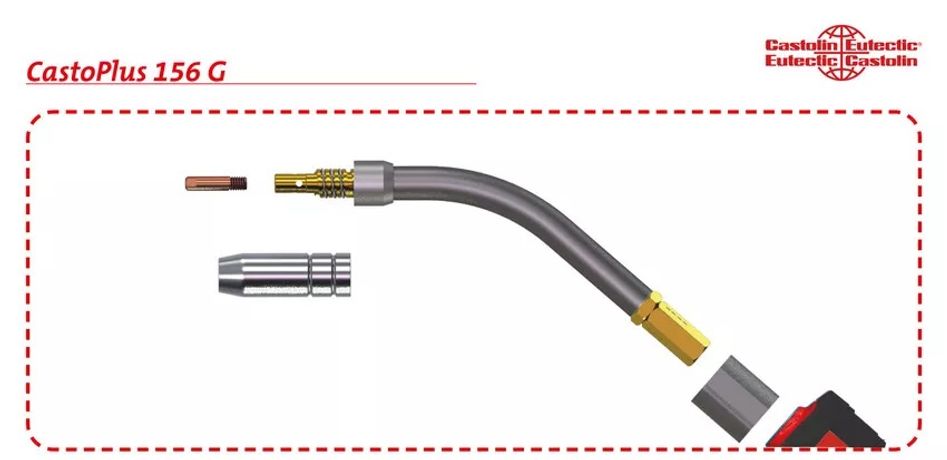 Gas-Cooled MIG/MAG Torch-1