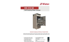 Model WS 316 SE - Self-Emptying Water Sampler Datasheet