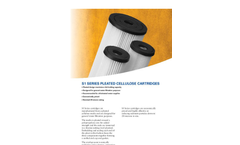 S1 Series - Pleated Cellulose Cartridges Brochure